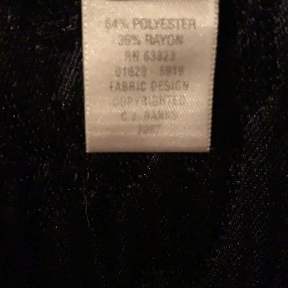 C.J. Banks 2x black, teal& taupe embroidered jacket - Picture 10 of 11